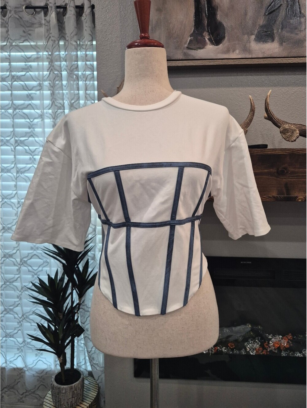 MANIERE DE VOIR Corset top Size 12